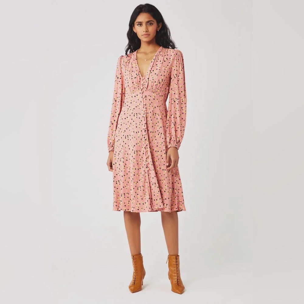 Ghost Estelle Dress Size XLarge - Picture 6 of 15